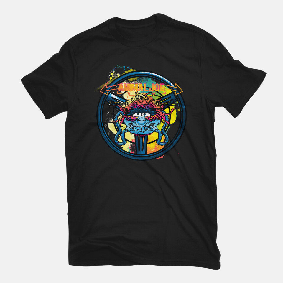 Animal Joe – Movie Graphic T-Shirt in black, flat-lay product view