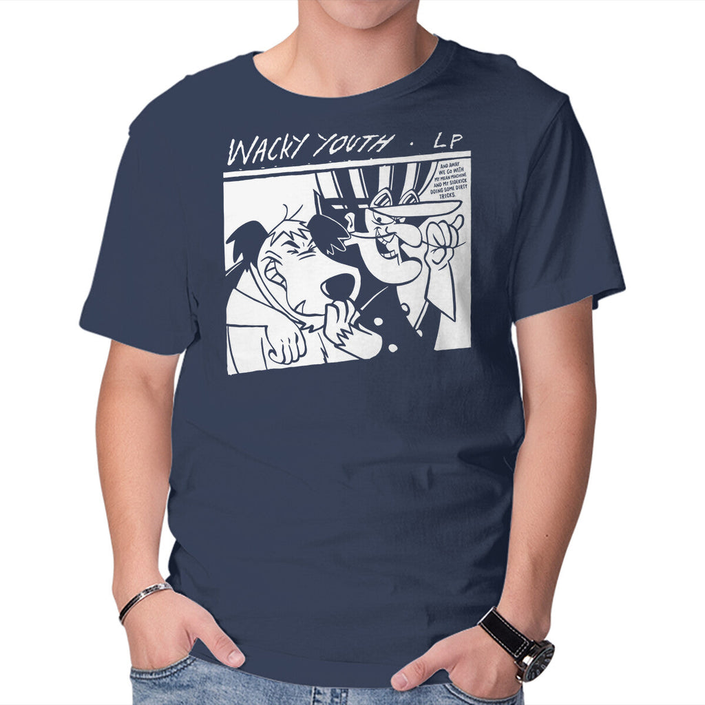 Wacky Youth – Music Graphic T-Shirt in navy, product display