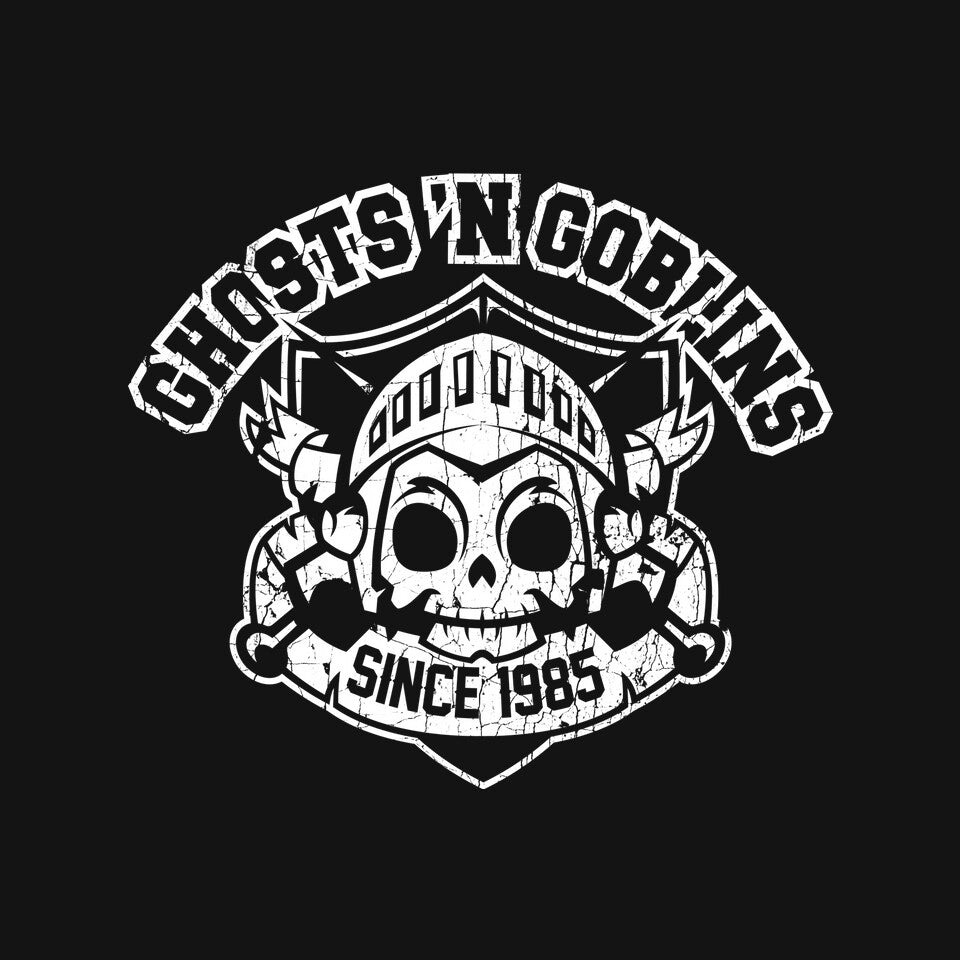 GNG1985 – Gaming Graphic T-Shirt design artwork for black graphic T-shirt
