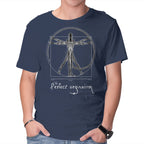Perfect Organism – Sci-Fi Graphic T-Shirt in navy, product display