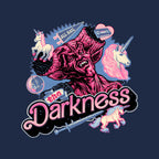 All Hail The Darkness – Fantasy Graphic T-Shirt design artwork for navy graphic T-shirt
