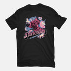 All Hail The Darkness – Fantasy Graphic T-Shirt in black, flat-lay product view