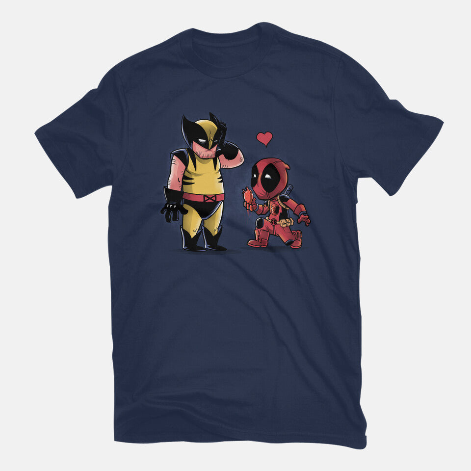 My Heart Is Yours – Movie Graphic T-Shirt in navy, flat-lay product view