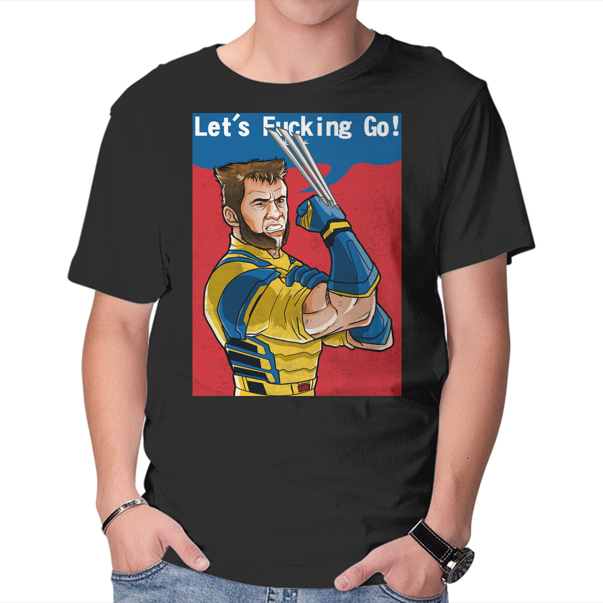 Since I'm Back – Movie Graphic T-Shirt in black, product display