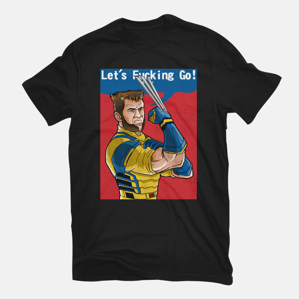 Since I'm Back – Movie Graphic T-Shirt in black, flat-lay product view