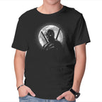 Moonlight Merc – Movie Graphic T-Shirt in black, product display