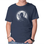 Moonlight Merc – Movie Graphic T-Shirt in navy, product display