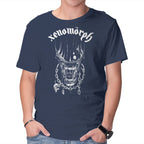 Xenomorph – Sci-Fi Graphic T-Shirt in navy, product display