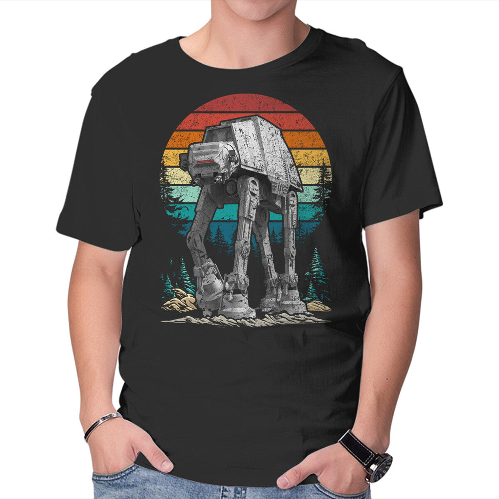 The Walker Vintage – Sci-Fi Graphic T-Shirt in black, product display