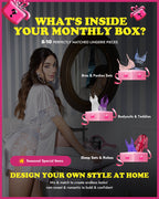 [ 1st Get 50% Off ] Subscribe Your Lingerie Box