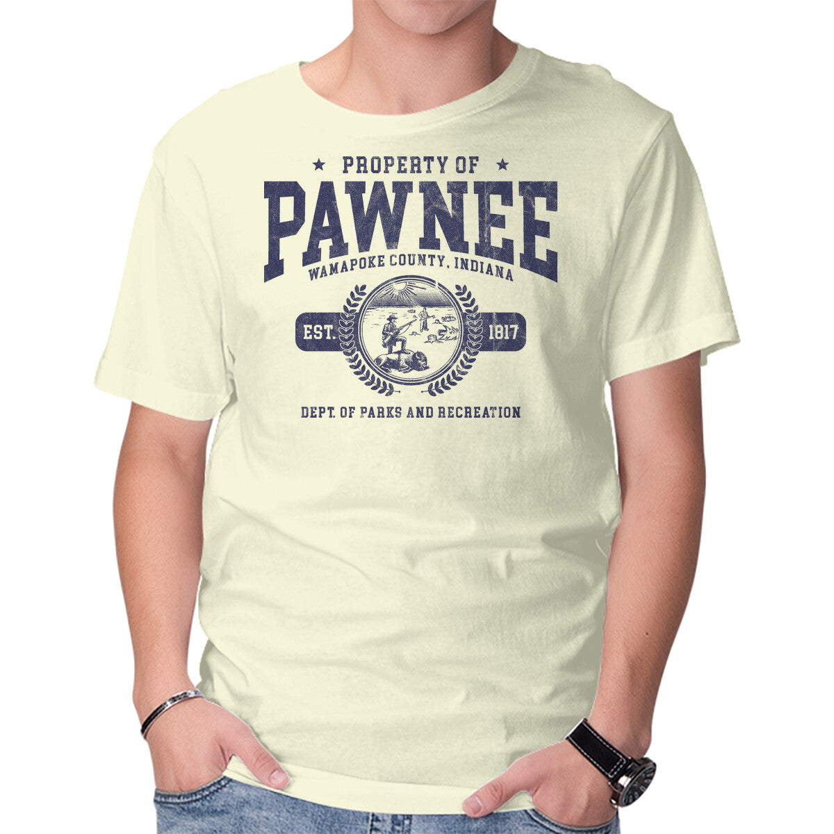 Property Of Pawnee – Funny Graphic T-Shirt
