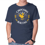 Chocobo Racing – Gaming Graphic T-Shirt in navy, product display