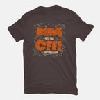 Coffee And Contemplation – Coffee Graphic T-Shirt