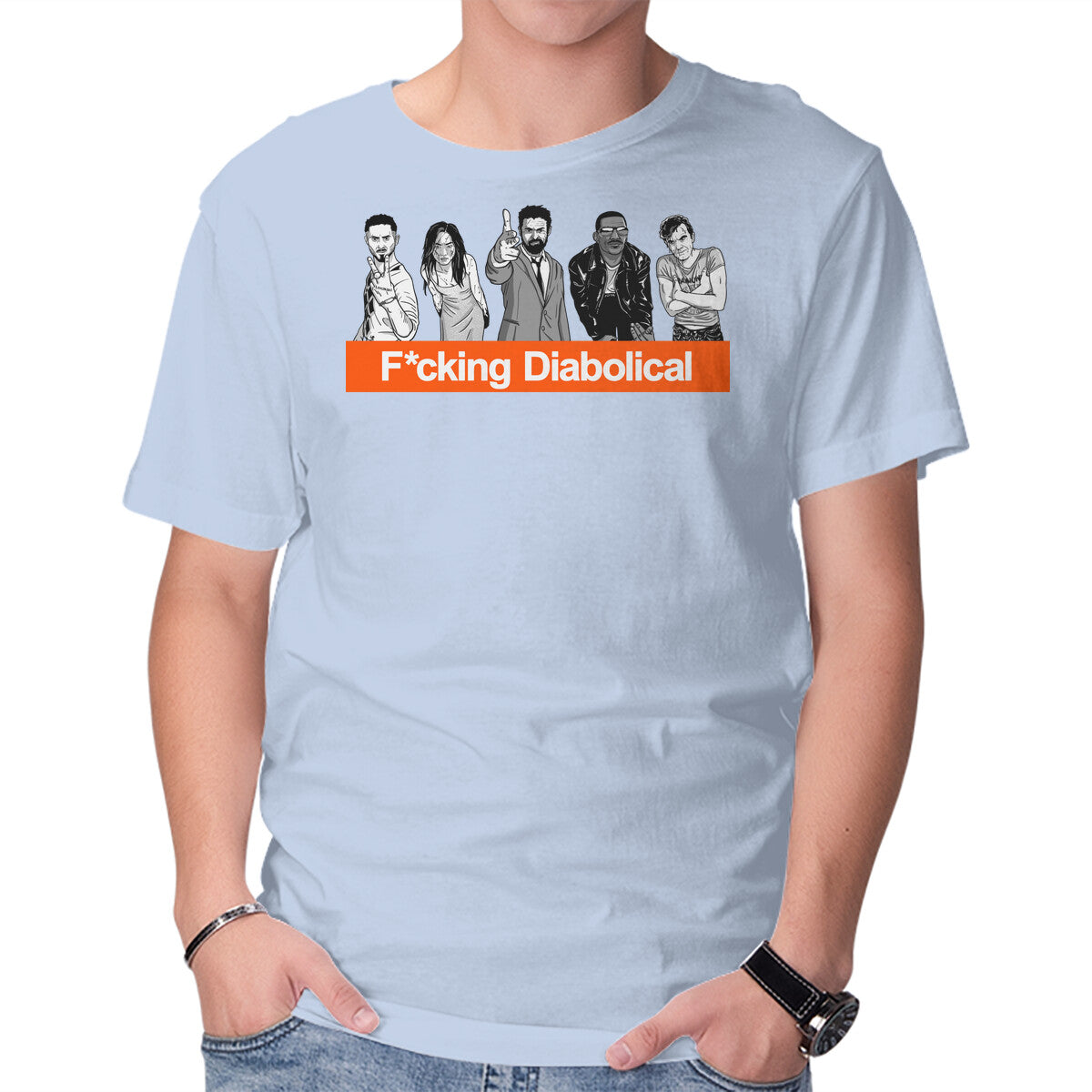 Boyspotting Graphic T-Shirt in blue, product display