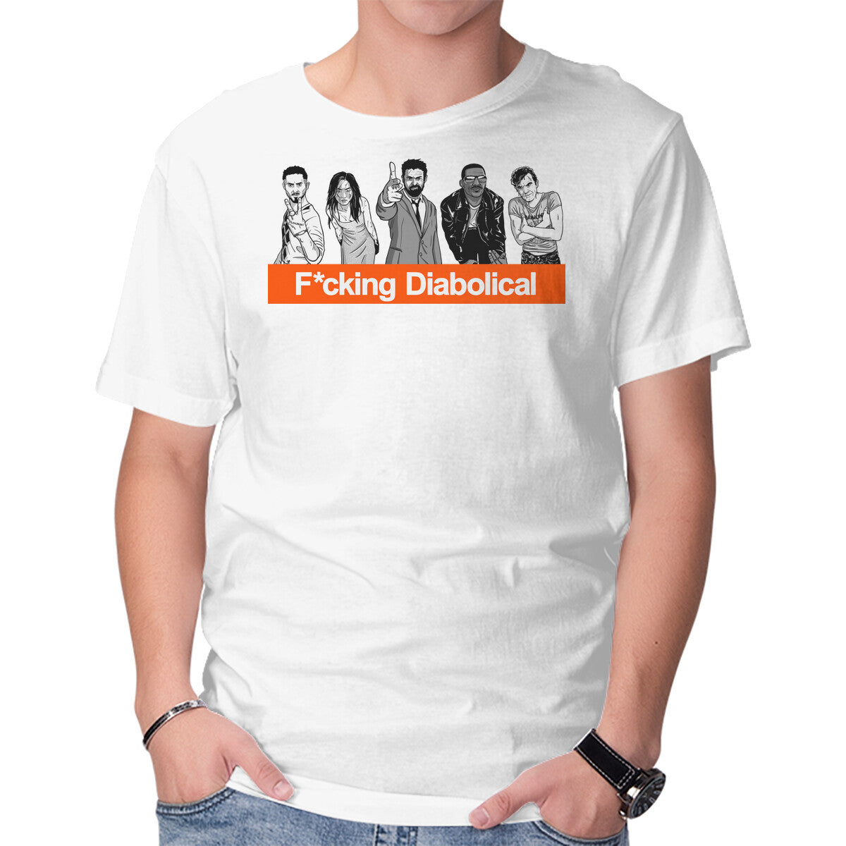 Boyspotting Graphic T-Shirt in white, product display