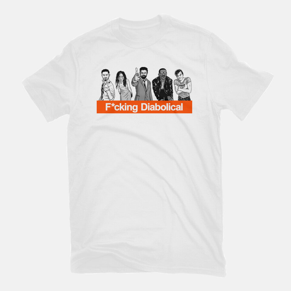 Boyspotting Graphic T-Shirt in white, flat-lay product view