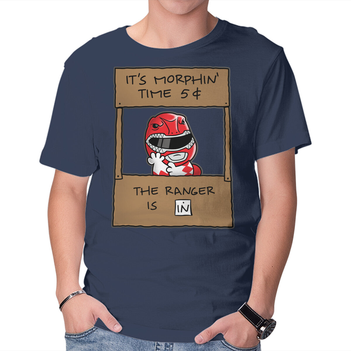 Ranger Help Graphic T-Shirt in navy, product display