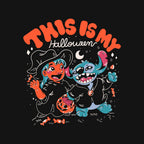 My Halloween – Halloween Graphic T-Shirt design artwork for black graphic T-shirt