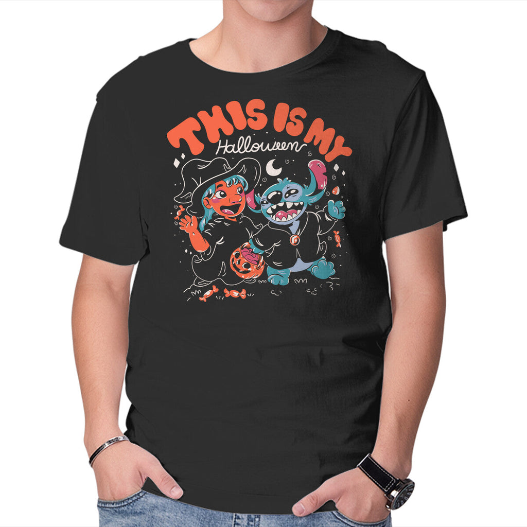 My Halloween – Halloween Graphic T-Shirt in black, product display