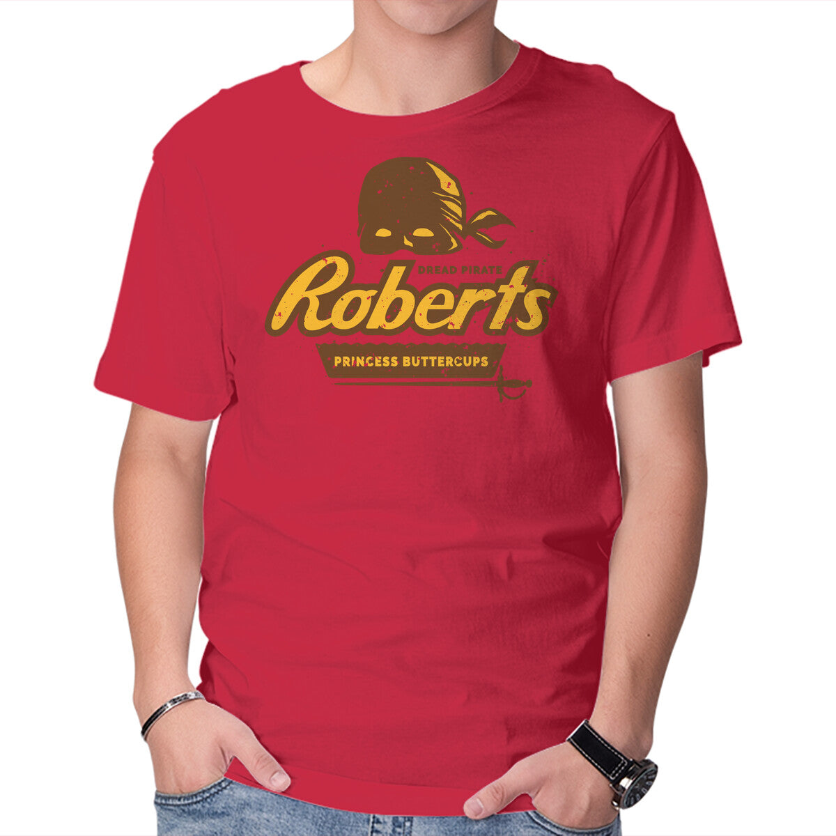 Dread Candy – Halloween Graphic T-Shirt in red, product display