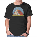 Booked For A Nap – Dog Graphic T-Shirt in black, product display