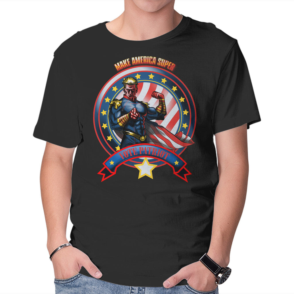 Vote Patriot Graphic T-Shirt in black, product display