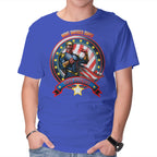 Vote Patriot Graphic T-Shirt in royal blue, product display