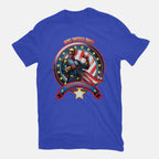 Vote Patriot Graphic T-Shirt in royal blue, flat-lay product view