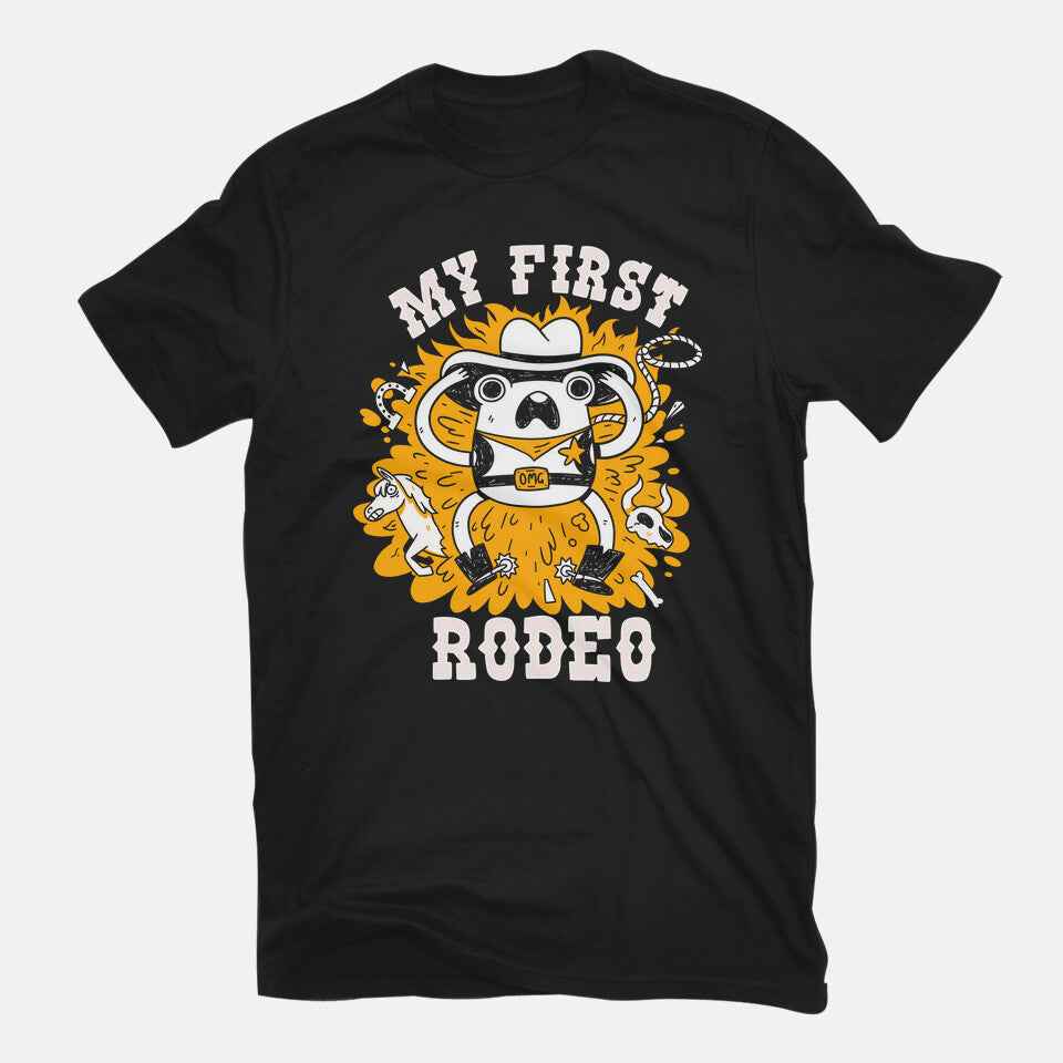 My First Rodeo – Animal Graphic T-Shirt