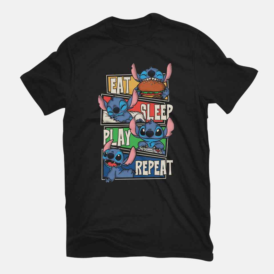 Stitch's Routine – Movie Graphic T-Shirt