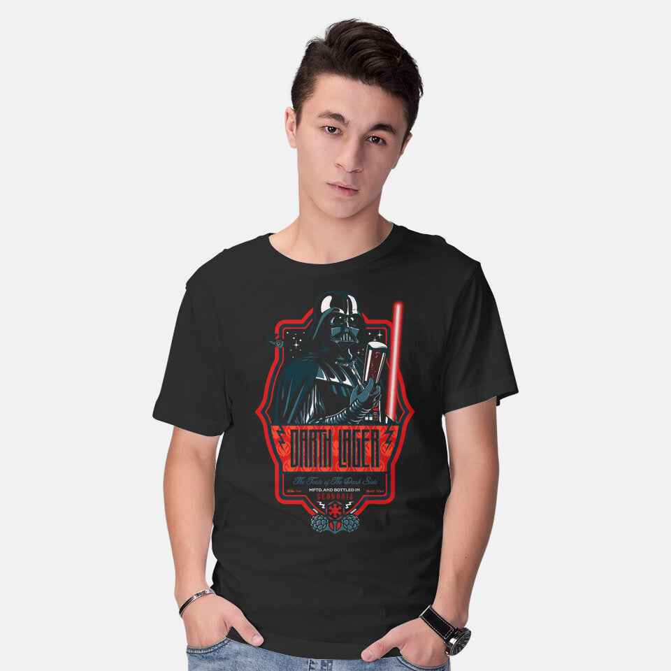 Darth Lager – Sci-Fi Graphic T-Shirt