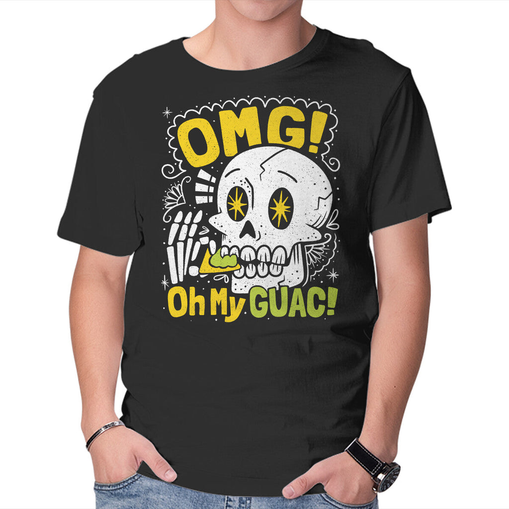Oh My Guac Graphic T-Shirt in black, product display