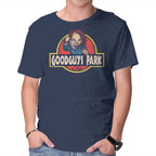 Good Guys Park – Horror Graphic T-Shirt in navy, product display