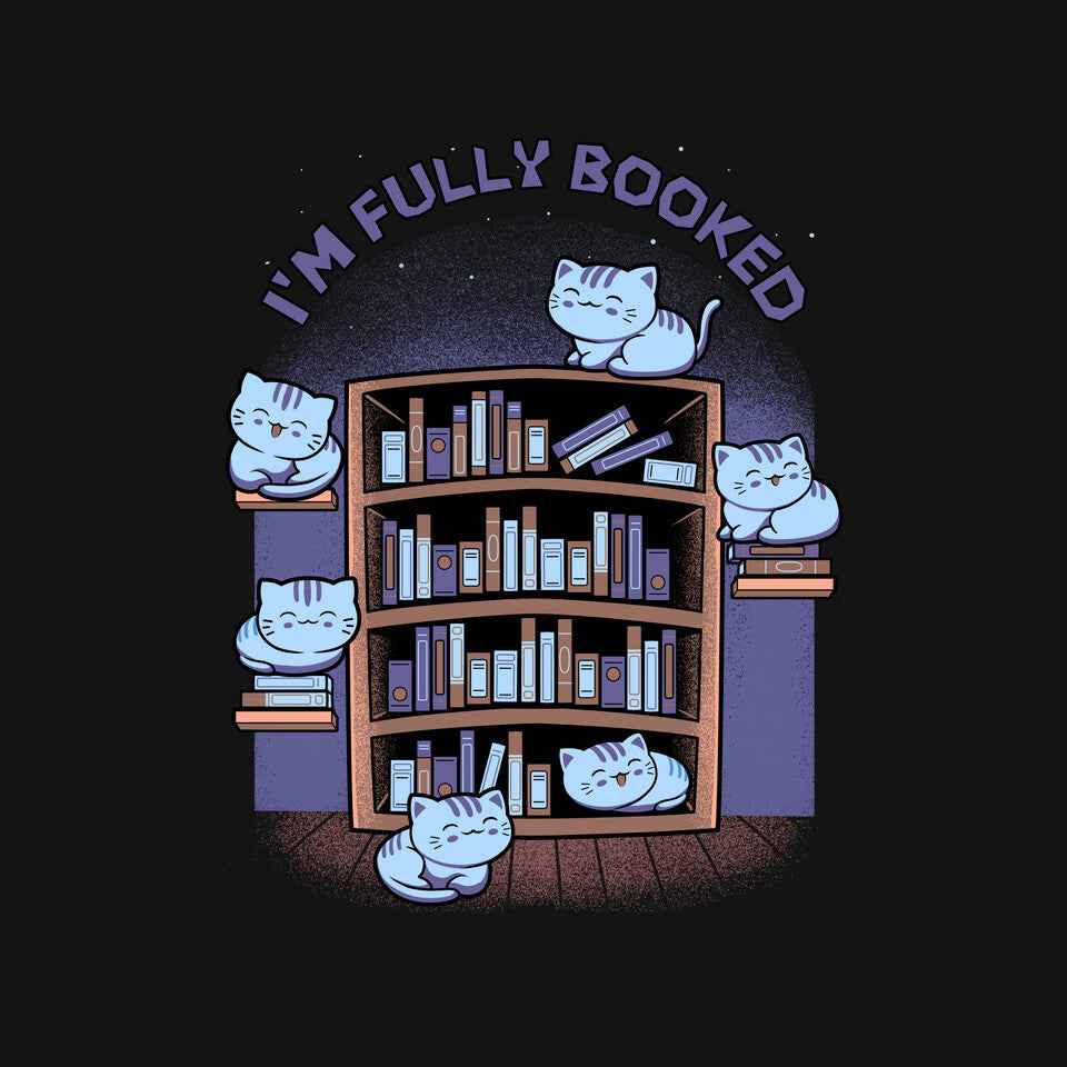 I Am Booked – Cat Graphic T-Shirt