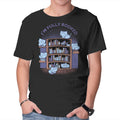 I Am Booked – Cat Graphic T-Shirt in black, product display