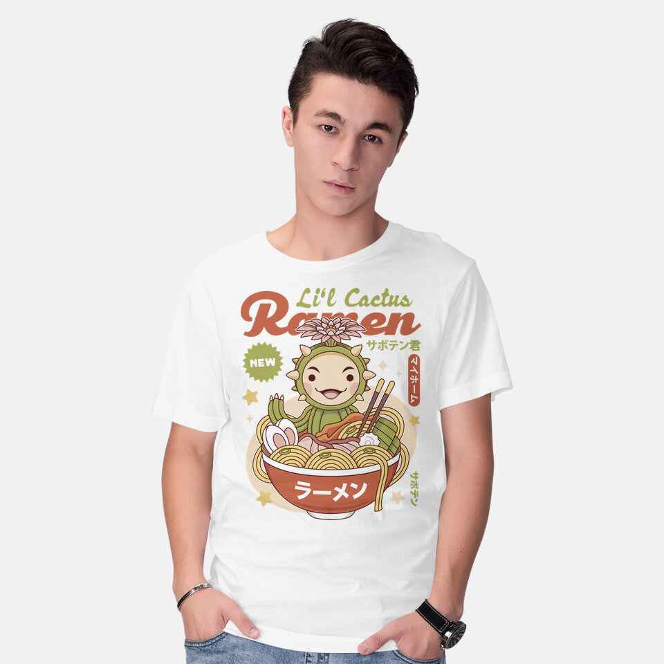 Lil Cactus Ramen – Gaming Graphic T-Shirt