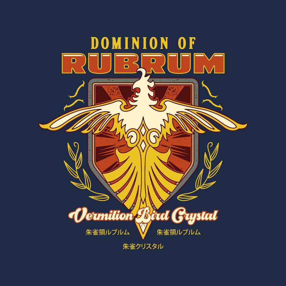 Rubrum Bird Emblem – Gaming Graphic T-Shirt