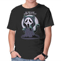 Ghostcat – Cat Graphic T-Shirt in black, product display