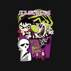Billyjuice – Halloween Graphic T-Shirt design artwork for black graphic T-shirt