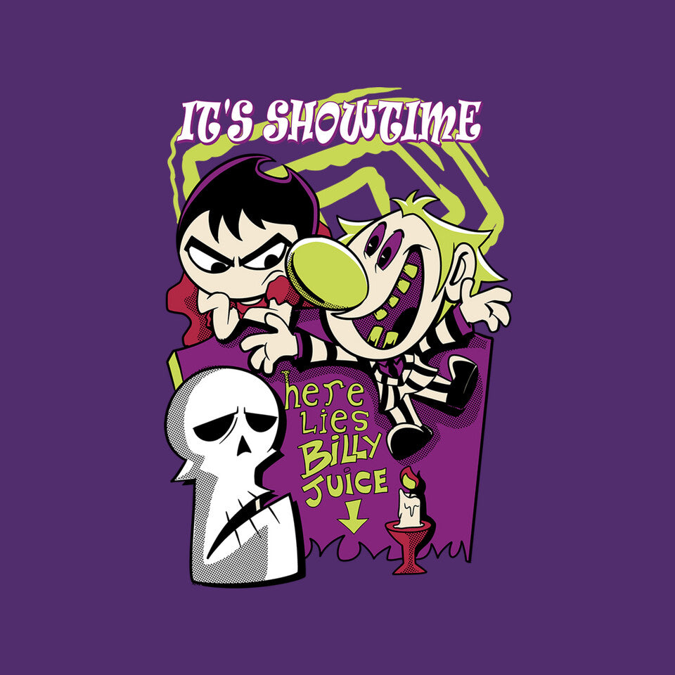 Billyjuice – Halloween Graphic T-Shirt design artwork for purple graphic T-shirt