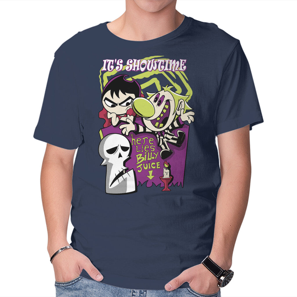 Billyjuice – Halloween Graphic T-Shirt in navy, product display