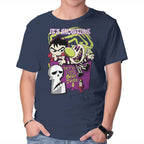 Billyjuice – Halloween Graphic T-Shirt in navy, product display