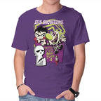 Billyjuice – Halloween Graphic T-Shirt in purple, product display