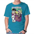 Billyjuice – Halloween Graphic T-Shirt in turquoise, product display
