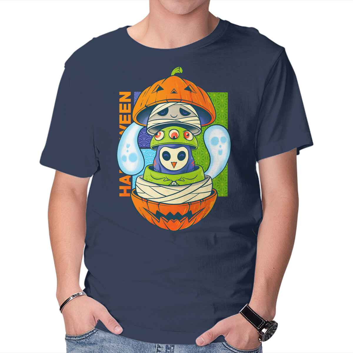 Spooky Doll – Halloween Graphic T-Shirt