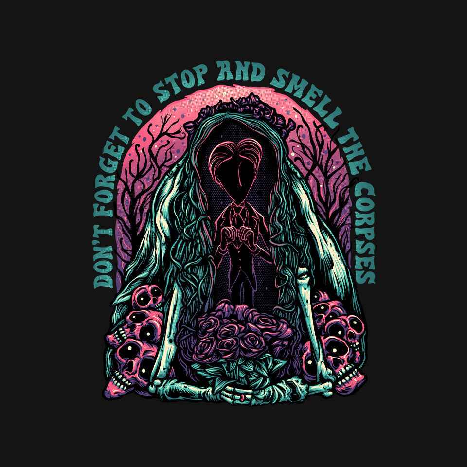 Smell The Corpses – Fantasy Graphic T-Shirt
