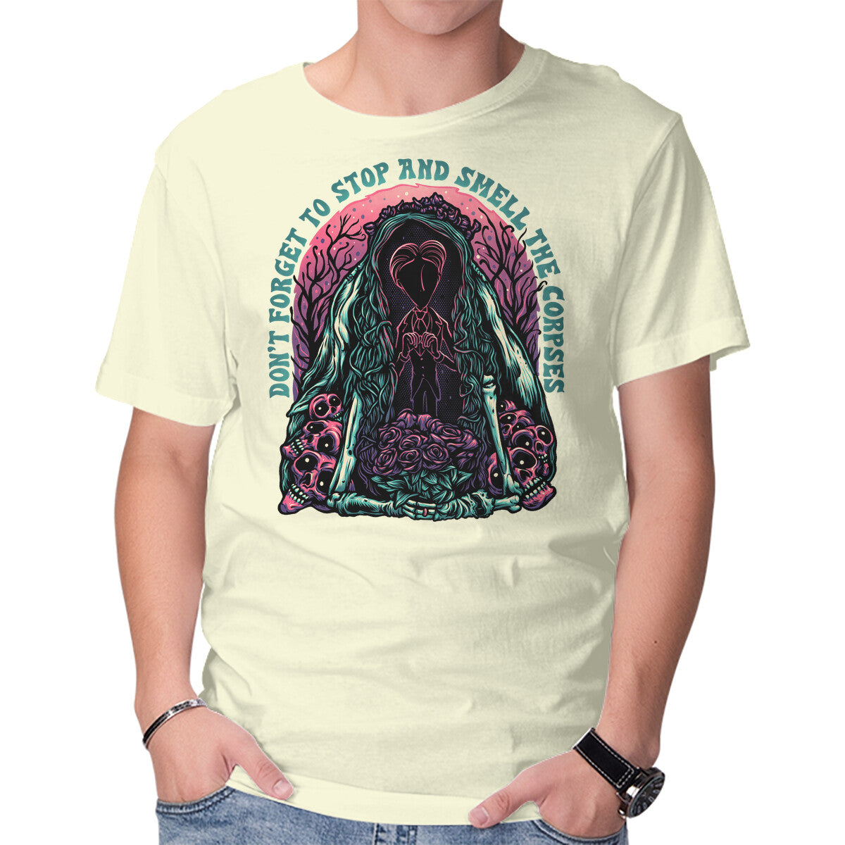 Smell The Corpses – Fantasy Graphic T-Shirt
