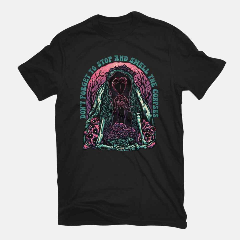 Smell The Corpses – Fantasy Graphic T-Shirt