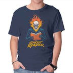 Ghost Reader – Fantasy Graphic T-Shirt