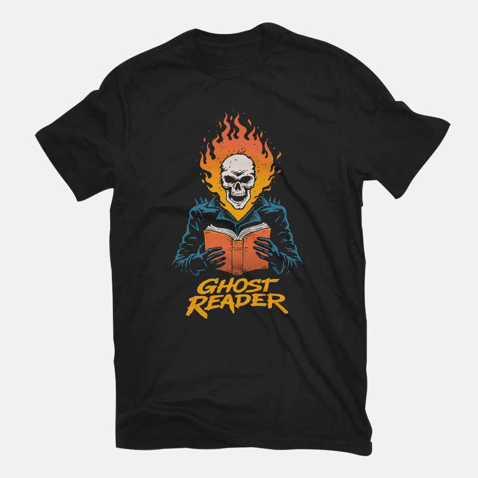 Ghost Reader – Fantasy Graphic T-Shirt